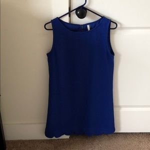 Scallop dress